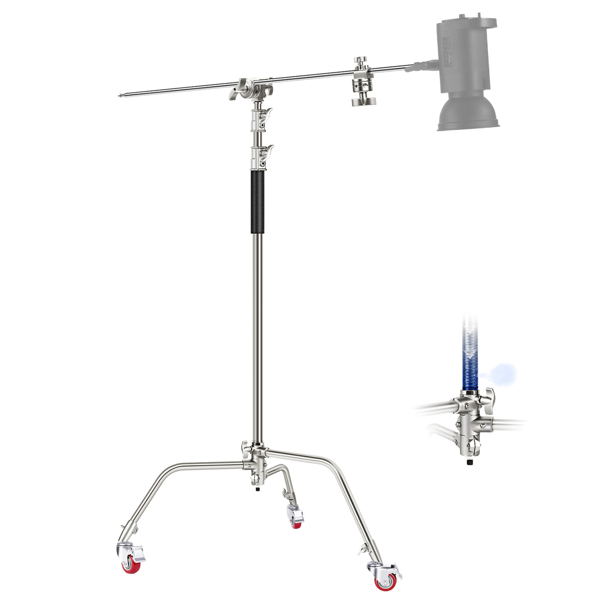 Neewer 100 Stainless Steel C Stand With Boom Arm Pro Neewer Neewereu