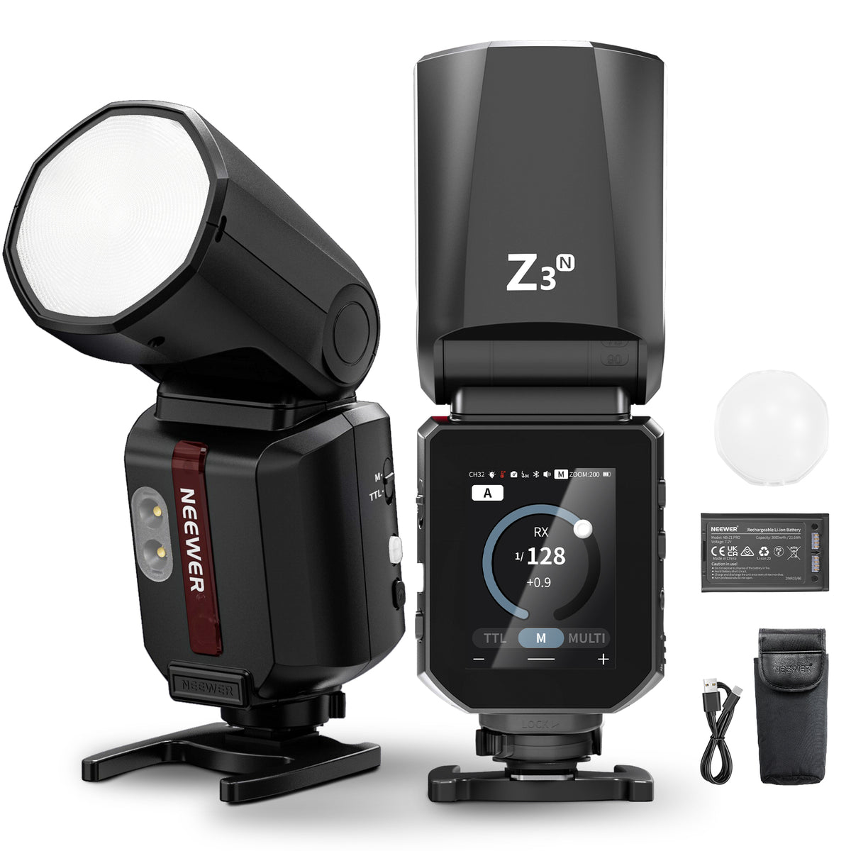 NEEWERZ3100Ws2.4GTTLRoundHeadFlashSpeedlite