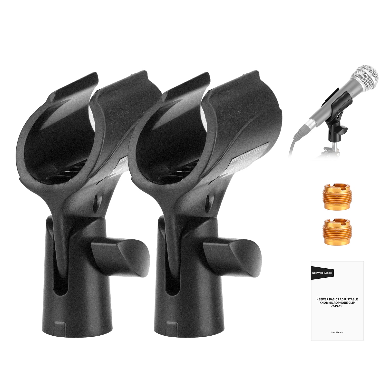 NEEWER MS018 Microphone Holder Accessories Kit