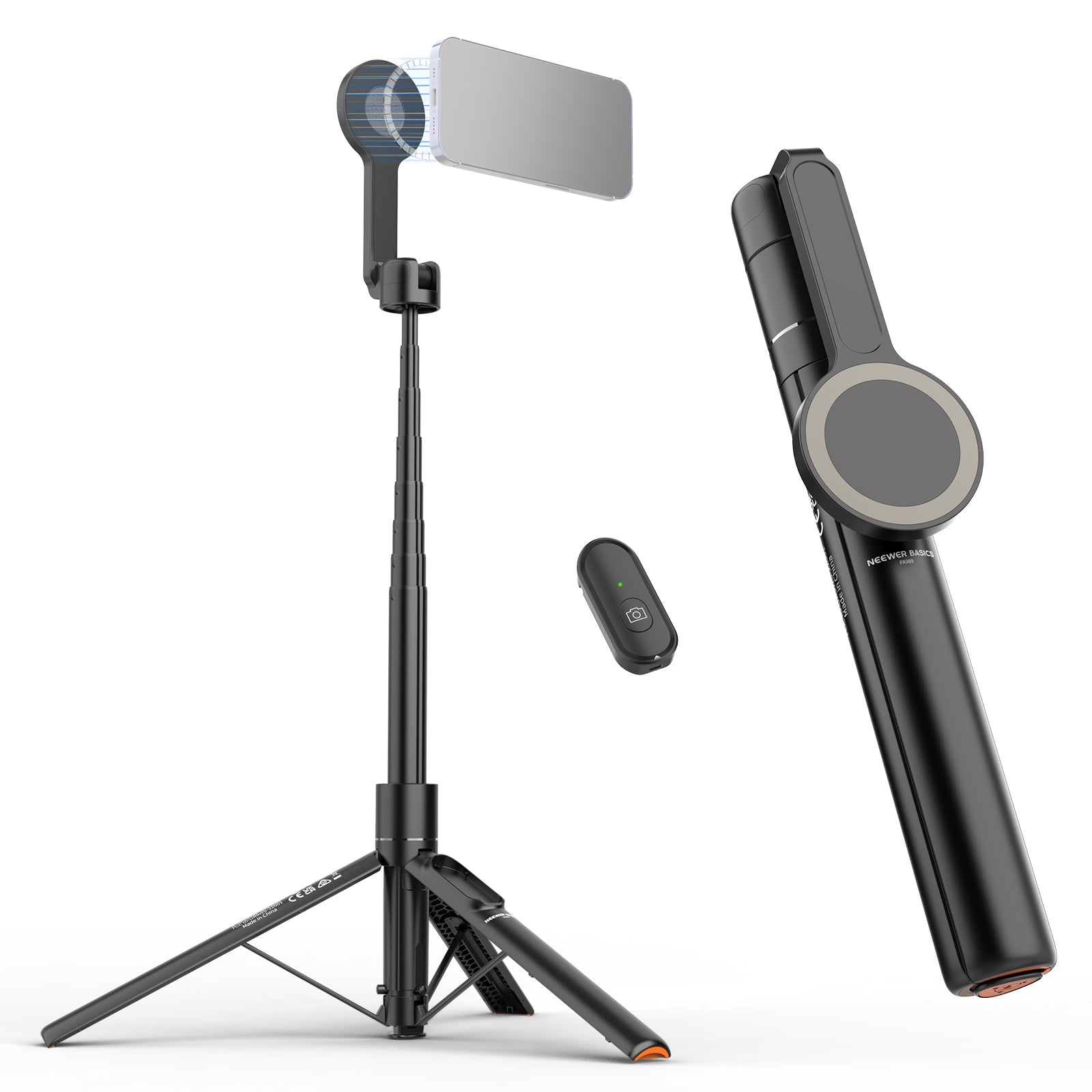 NEEWER PA989 65.7" Magnetic Selfie Stick