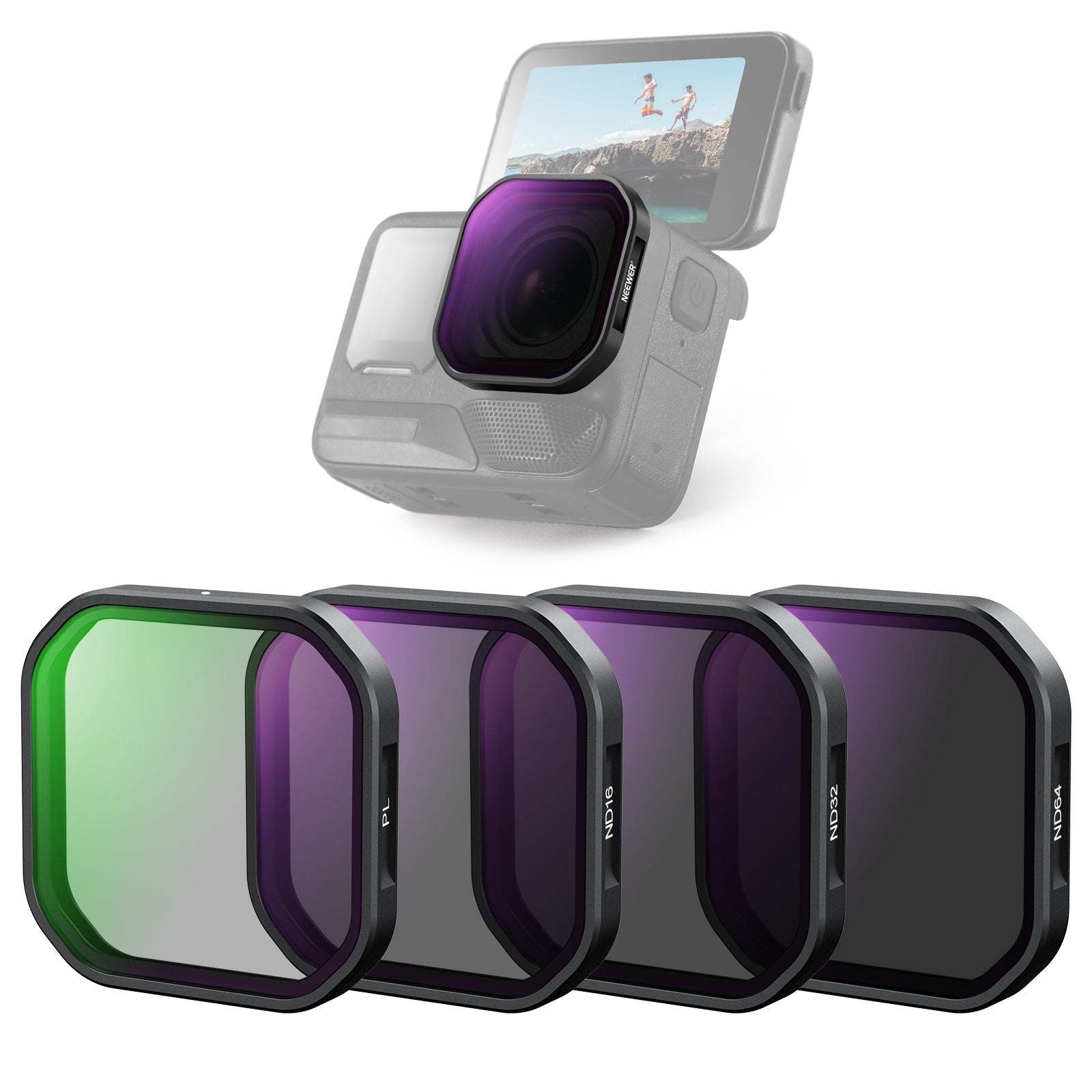 NEEWER ND Filter Set for Insta360 Ace Pro 2