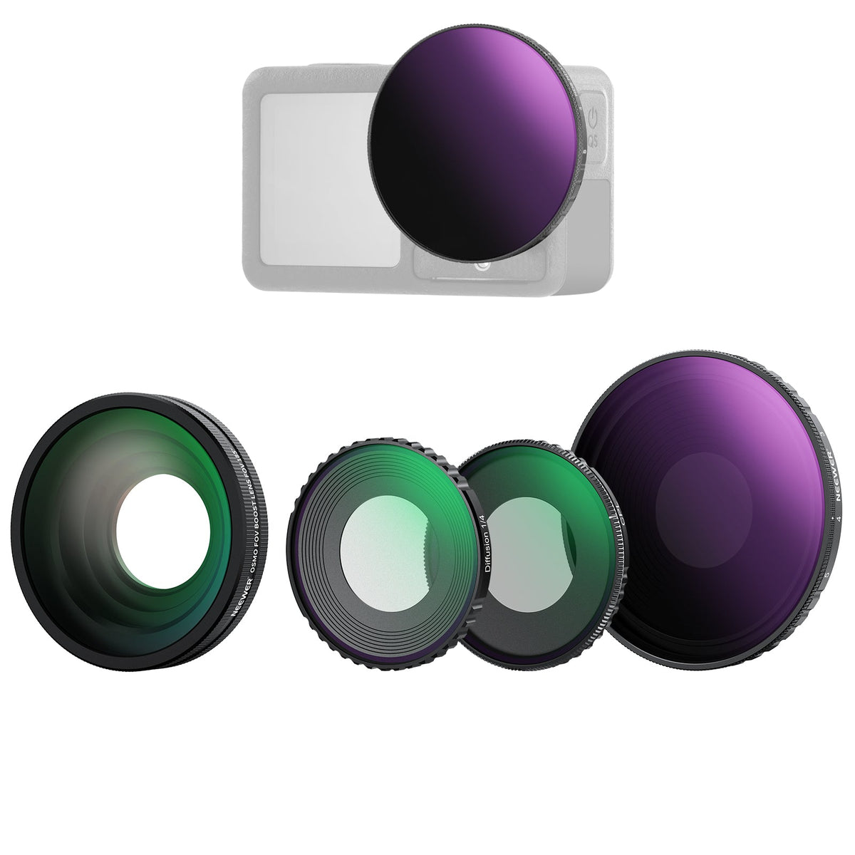 NEEWERFilterLensSetForDJIOsmoAction5Pro/4