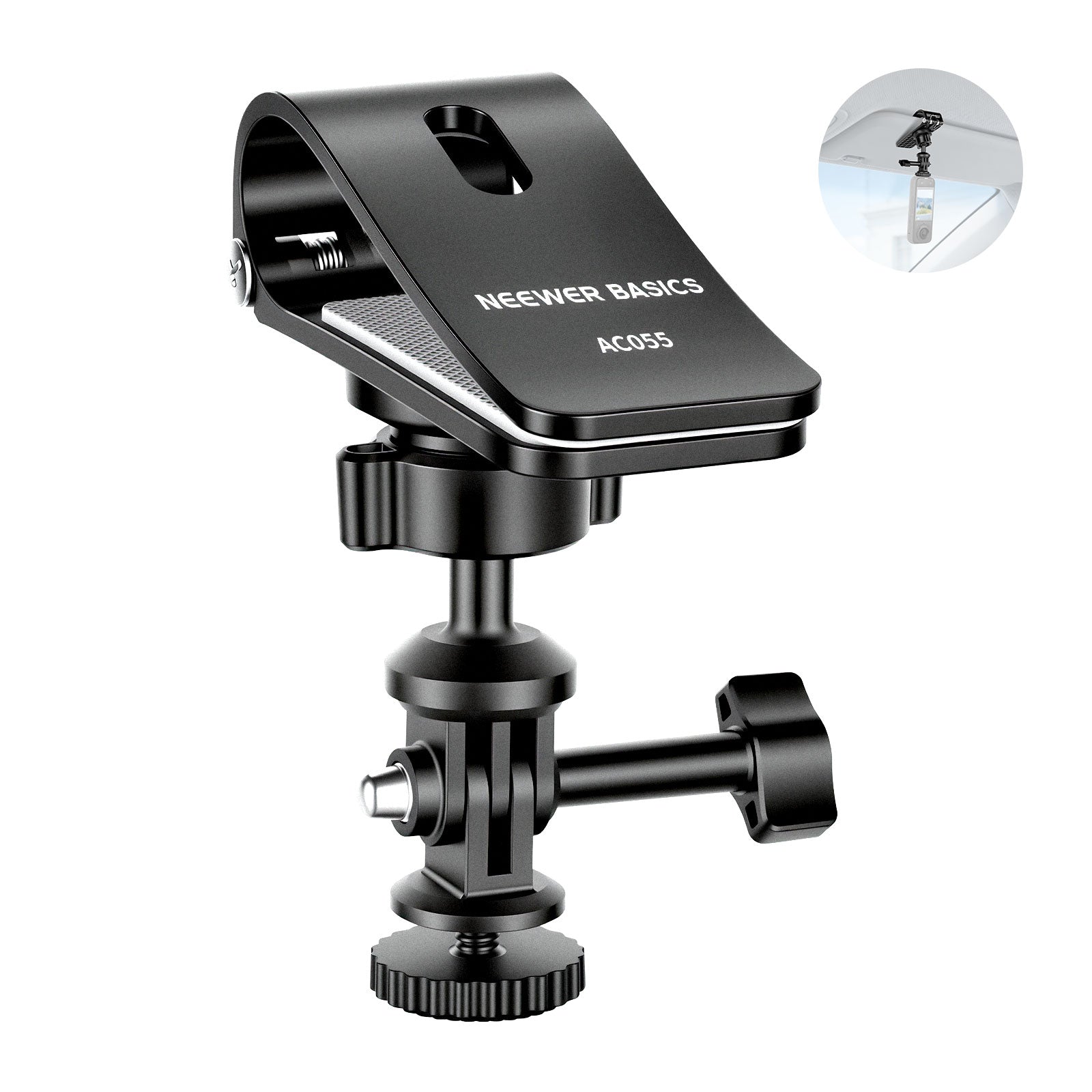 NEEWER AC055 Car Sun Visor Mount for Action Camera
