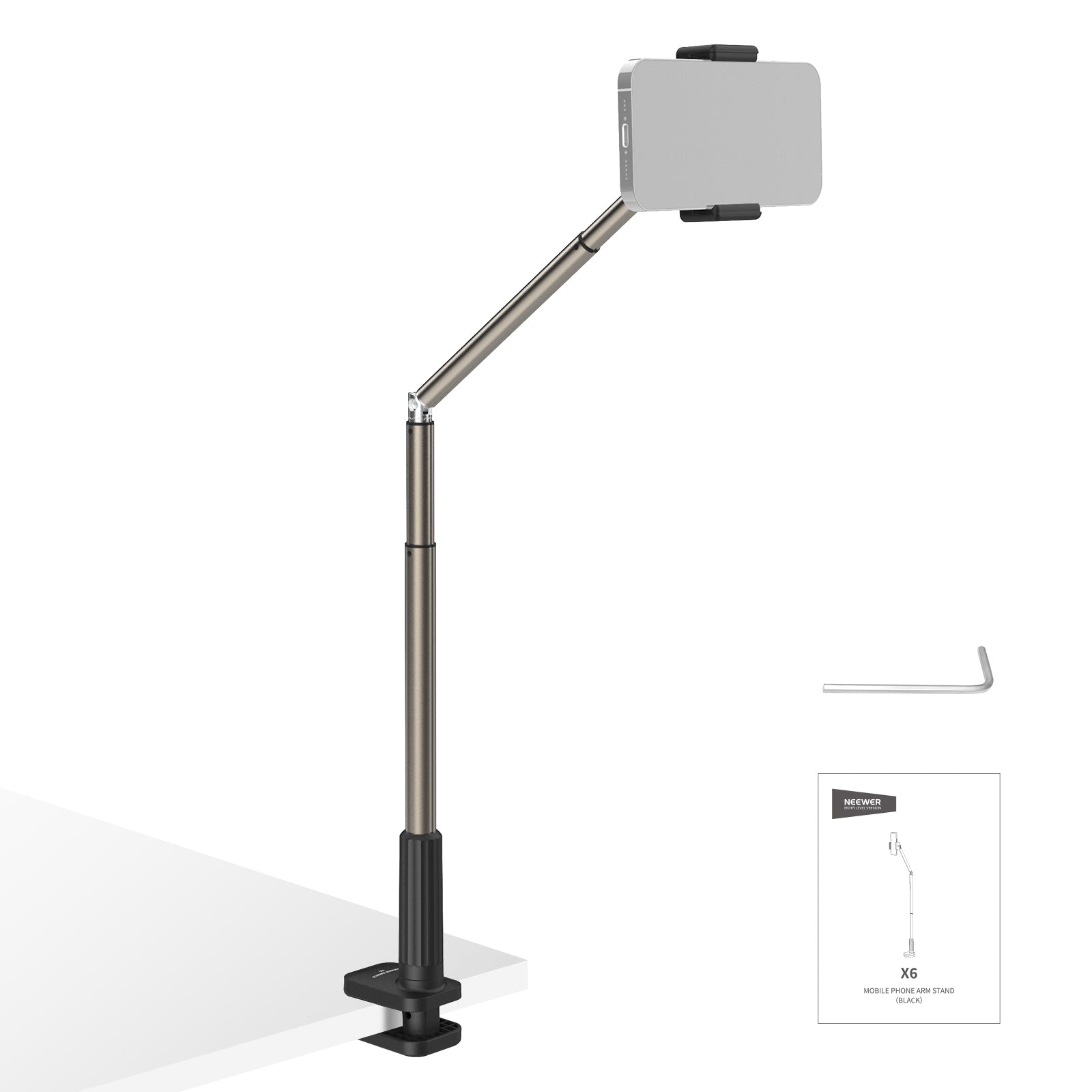 NEEWER X6 overhead phone mount