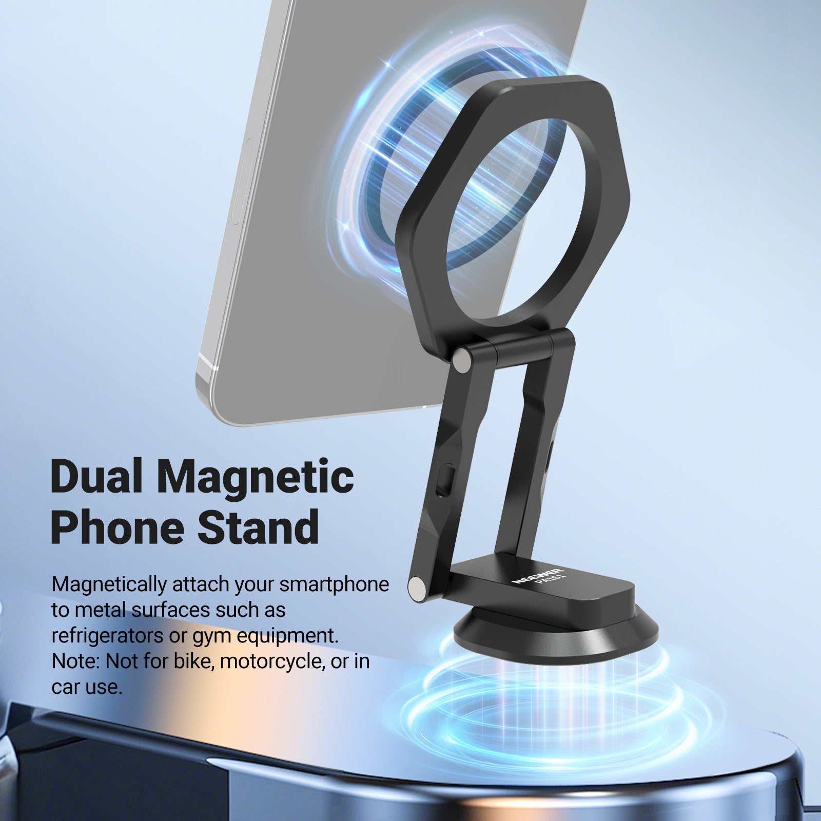 NEEWER PA161 Dual Magnetic Phone Stand
