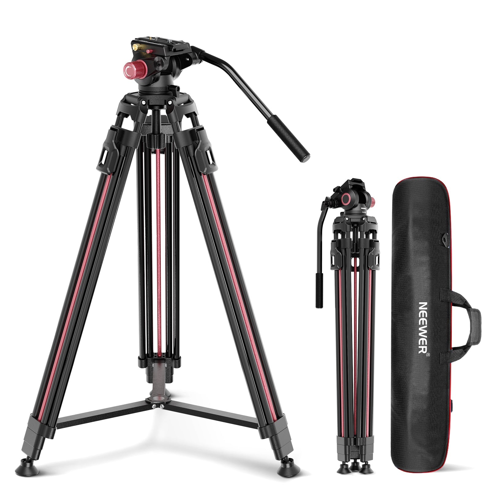 NEEWERLL3879"/200cmVideoTripodwithFluidHead