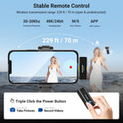 Stable 70m (forward) 2.4G transmission in open areas.