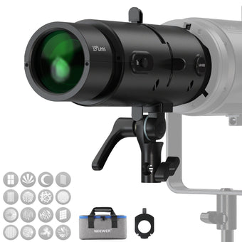 NEEWER LS-300 19< Spotlight Snoot with Bowens Mount