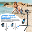 Neewer S251C 78.7 Inches/200CM Foldable and Adjustable & Carbon Fiber Photography Tripod Light Stand with Bag