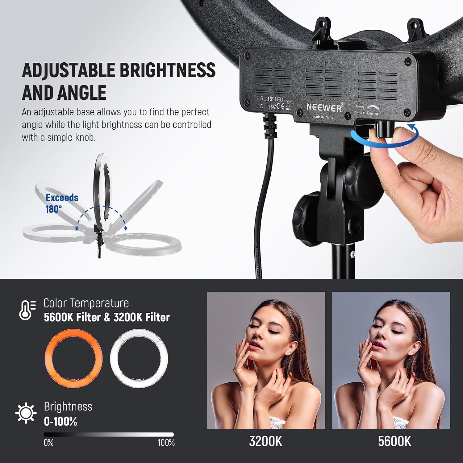 NEEWER RL-18 LED Ring Lights 18