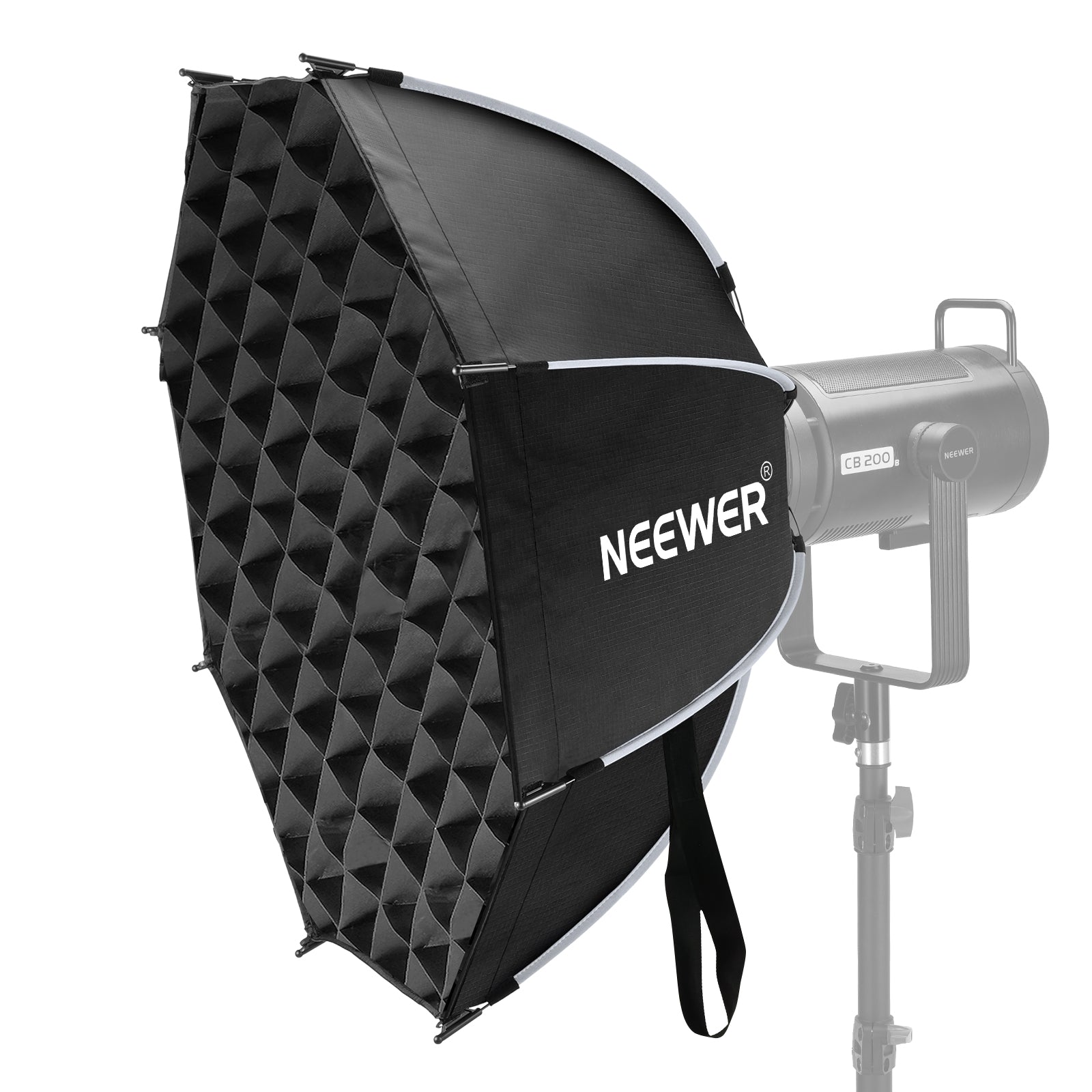 Neewer 38-Inch Octagon Softbox – Portable Speedlite & Studio Flash Diffuser With Carry Bag
