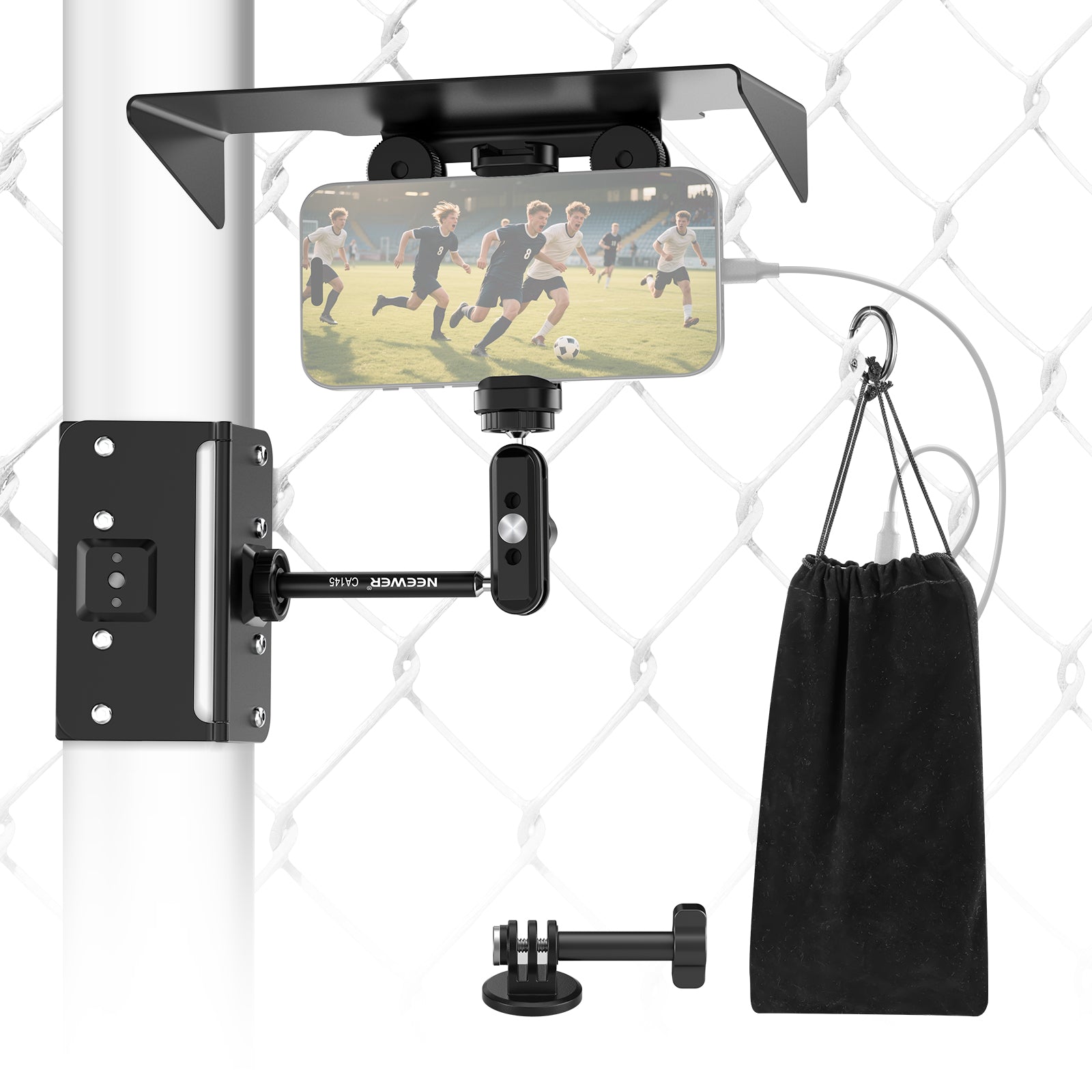 NEEWER CA145 Magnetic Fence Mount Kit