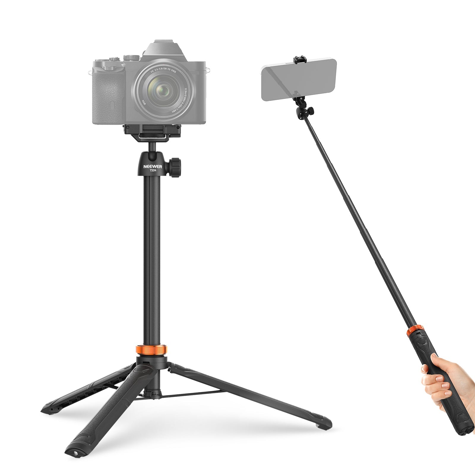 NEEWER TS04 59" Versatile Selfie Stick