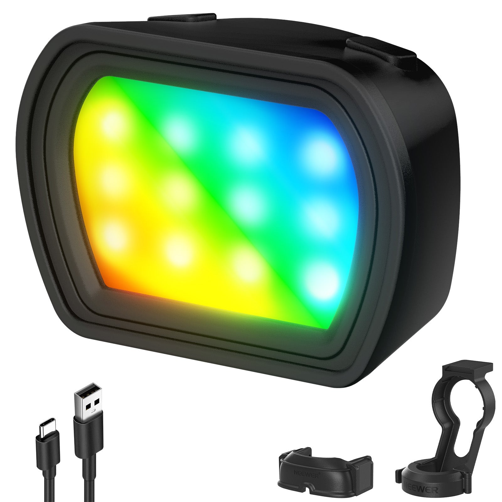 NEEWER M21C Magnetic RGB Fill Light For OSMO Pocket 3