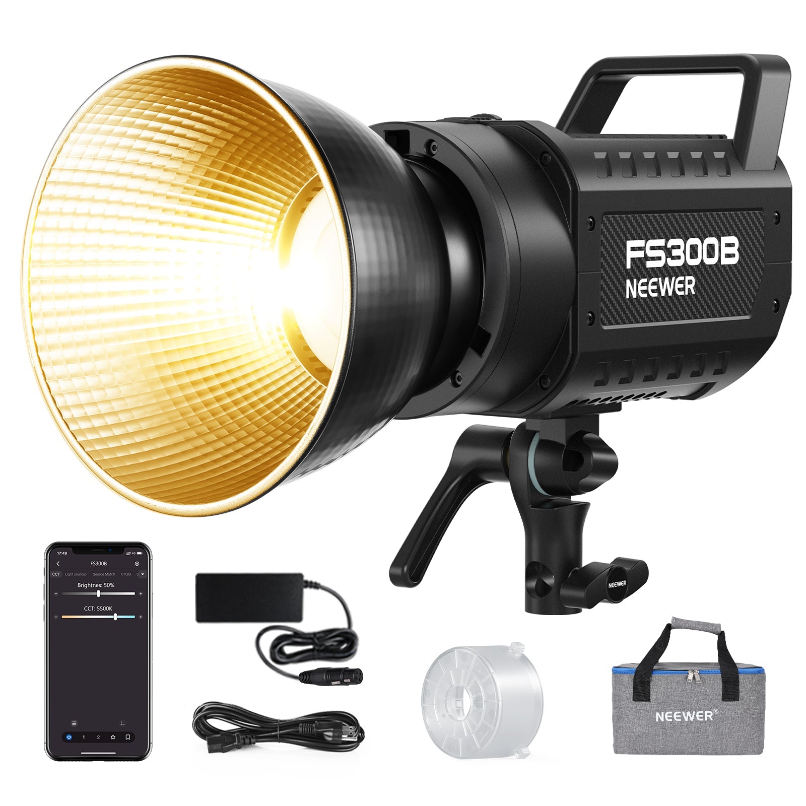 NEEWER CB60B Bi Color 70W LED Video Light - NEEWER