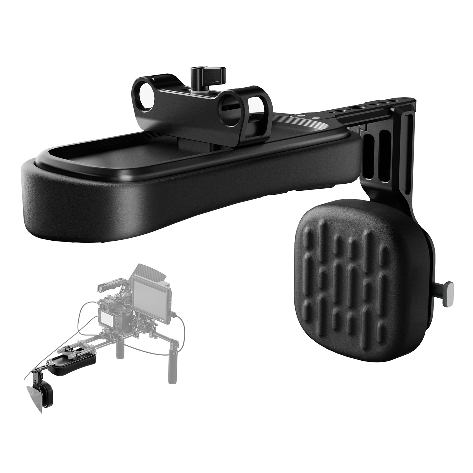 NEEWER SR016 Camera Shoulder Pad with V Mount Battery Plate