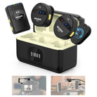 NEEWER KM18 Wireless Microphone with USB C Charging Case