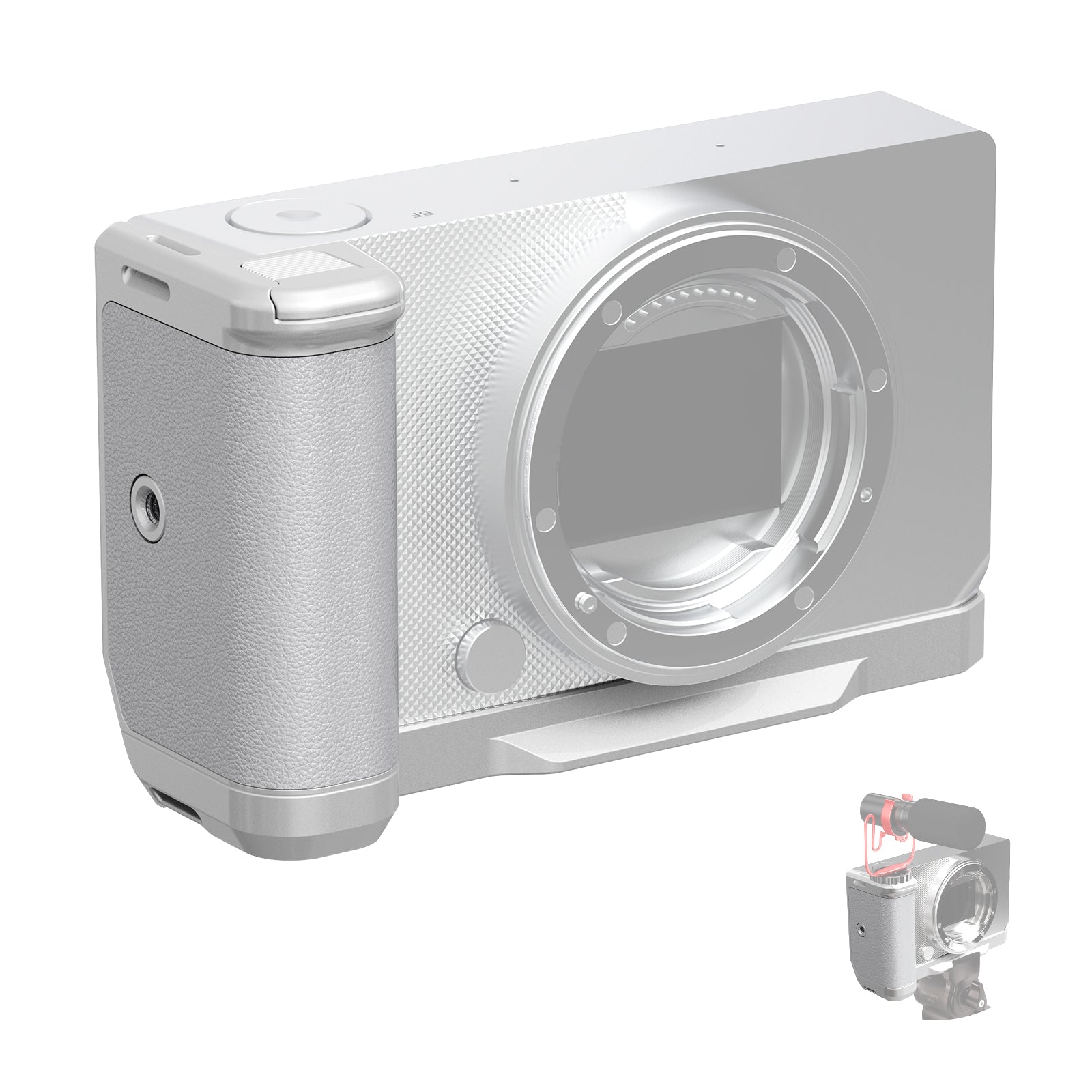 NEEWER CA170 Silver L Shape Grip Compatible with Sigma BF