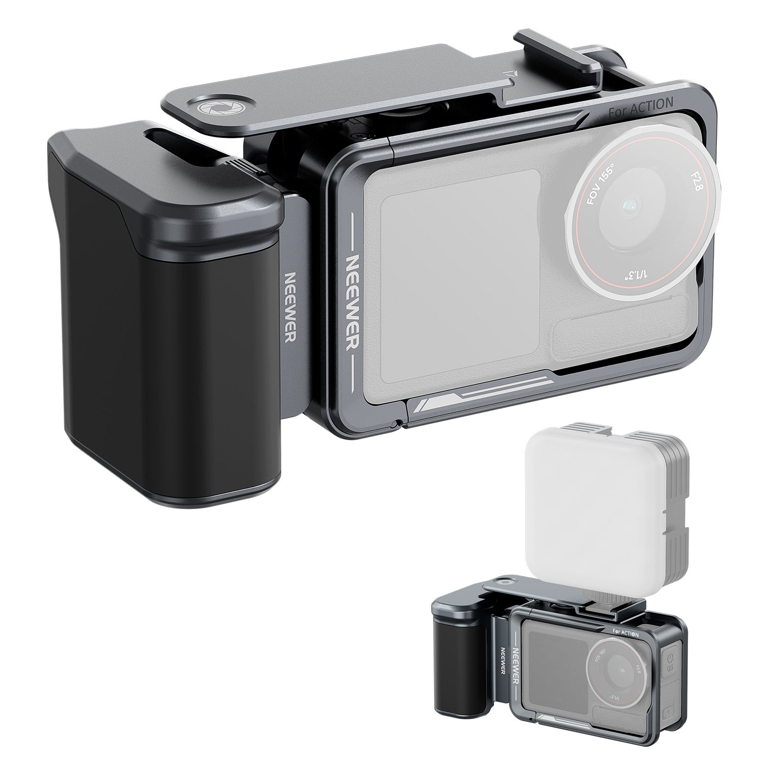 NEEWER AC014+AC034 Cage and Side Handle Kit