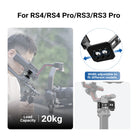 This mount adapter features two NATO clamps for quick installation and a width adjustable QR plate