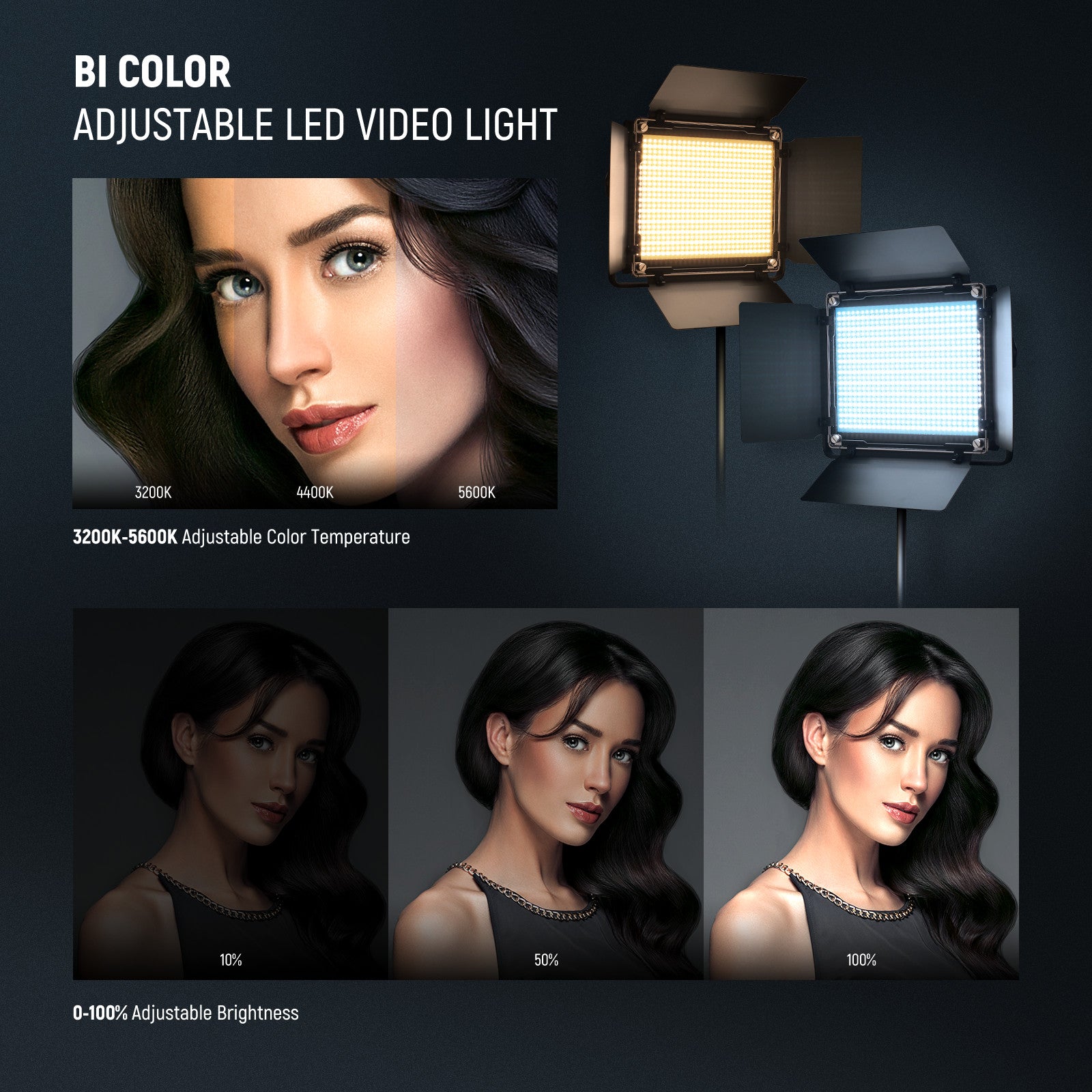 NEEWER NL660 Bi-Color LED Panel Light - NEEWER