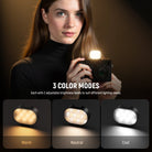 NEEWER PA987 Selfie Stick Tripod kit includes a fill light.