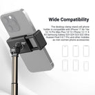 The desktop clamp stand cell phone holder is compatible with iPhone 17 Air 16e and other mobiles as men's and women's phone accessories.