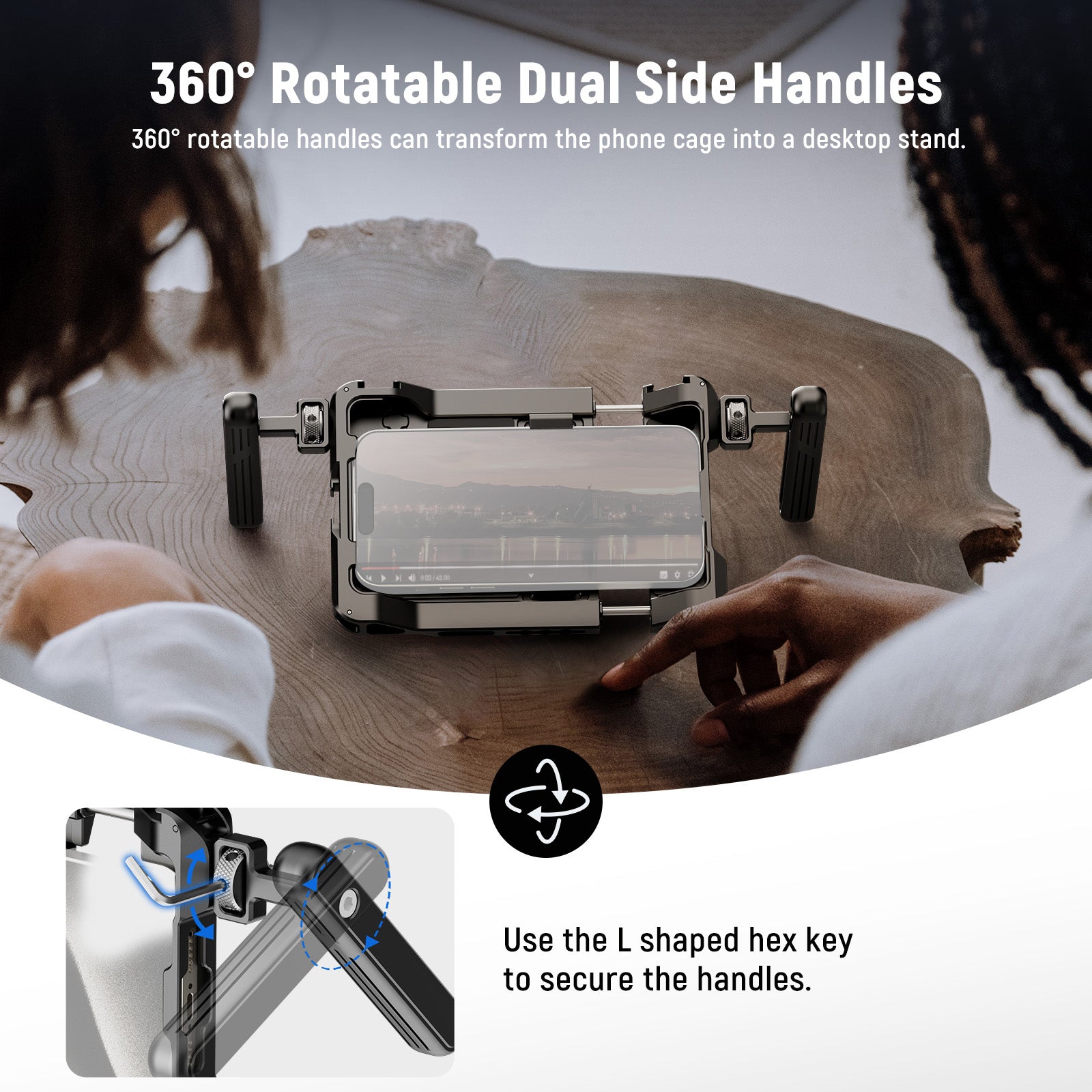 NEEWER PA017 Universal Phone Video Rig - NEEWER