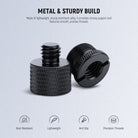NEEWER HW-43 Mic Stand Adapter is made of lightweight and sturdy aluminum alloy.