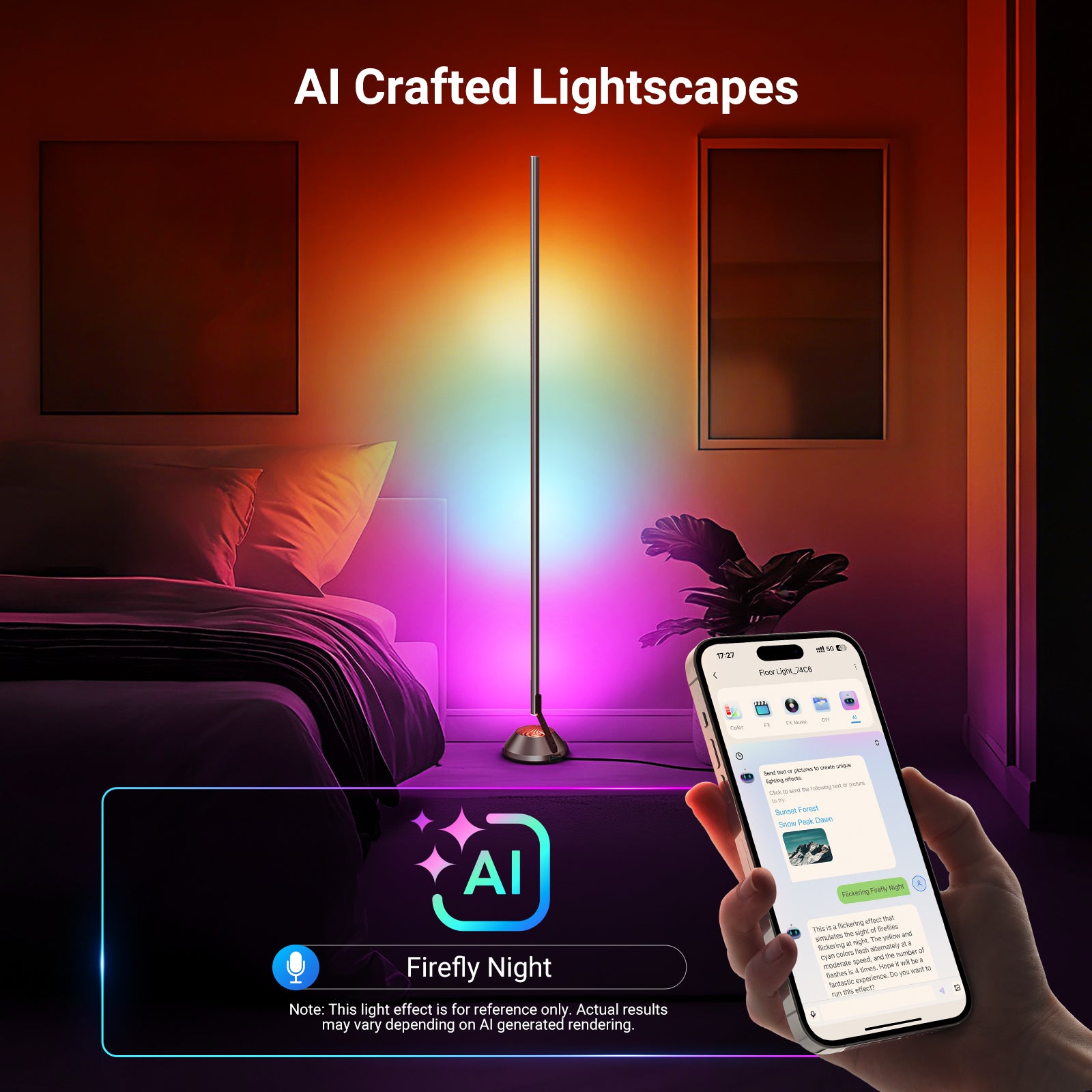 NEEWER NF01 RGBW Smart Floor Lamp | LED Corner Lamp