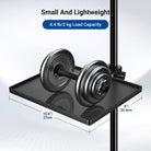 NEEWER MS047 Microphone Stand Tray measures 10.6" x 8" x 1.3" for small accessories up to 4.4 lb.
