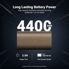 NEEWER rechargeable 4400mAh battery for np-f750