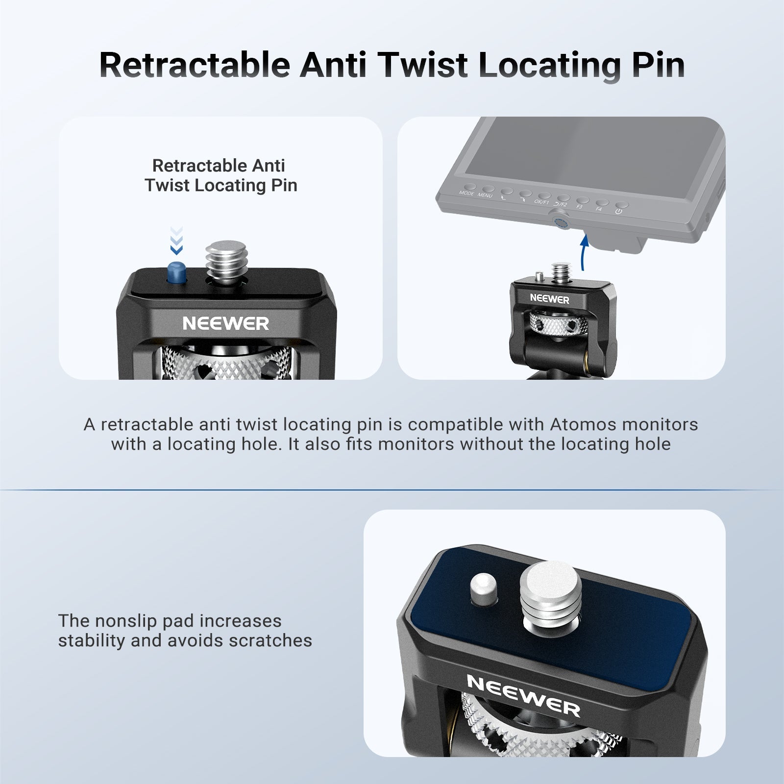 Retractable Anti Twist Loacting Pin