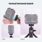 NEEWER AC049 Camera Cage supoorts to switch between vertical and horizontal modes.