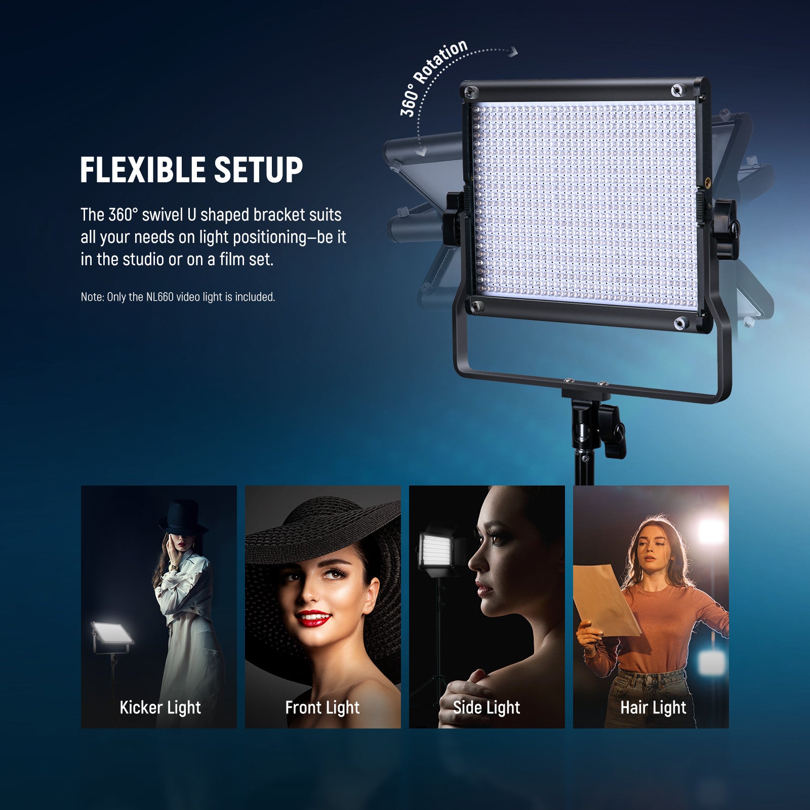 NEEWER CB60B Bi Color 70W LED Video Light - NEEWER