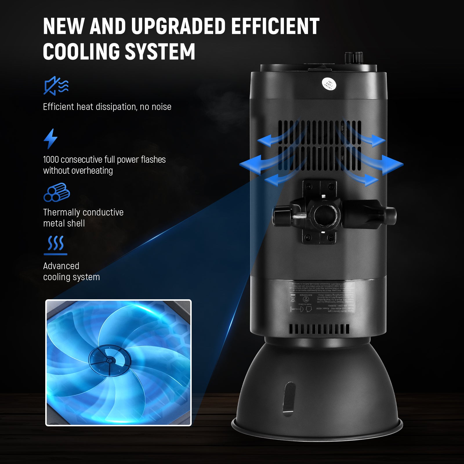 NEEWER S102-400W PRO Strobe Flash Light - NEEWER