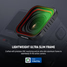 NEEWER FL-C20 UV Filter is crafted with CNC machining and an ultra slim aluminum frame.