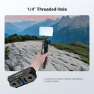 NEEWER AC071 Magnetic Quick Release Mount can connect to travel tripods.