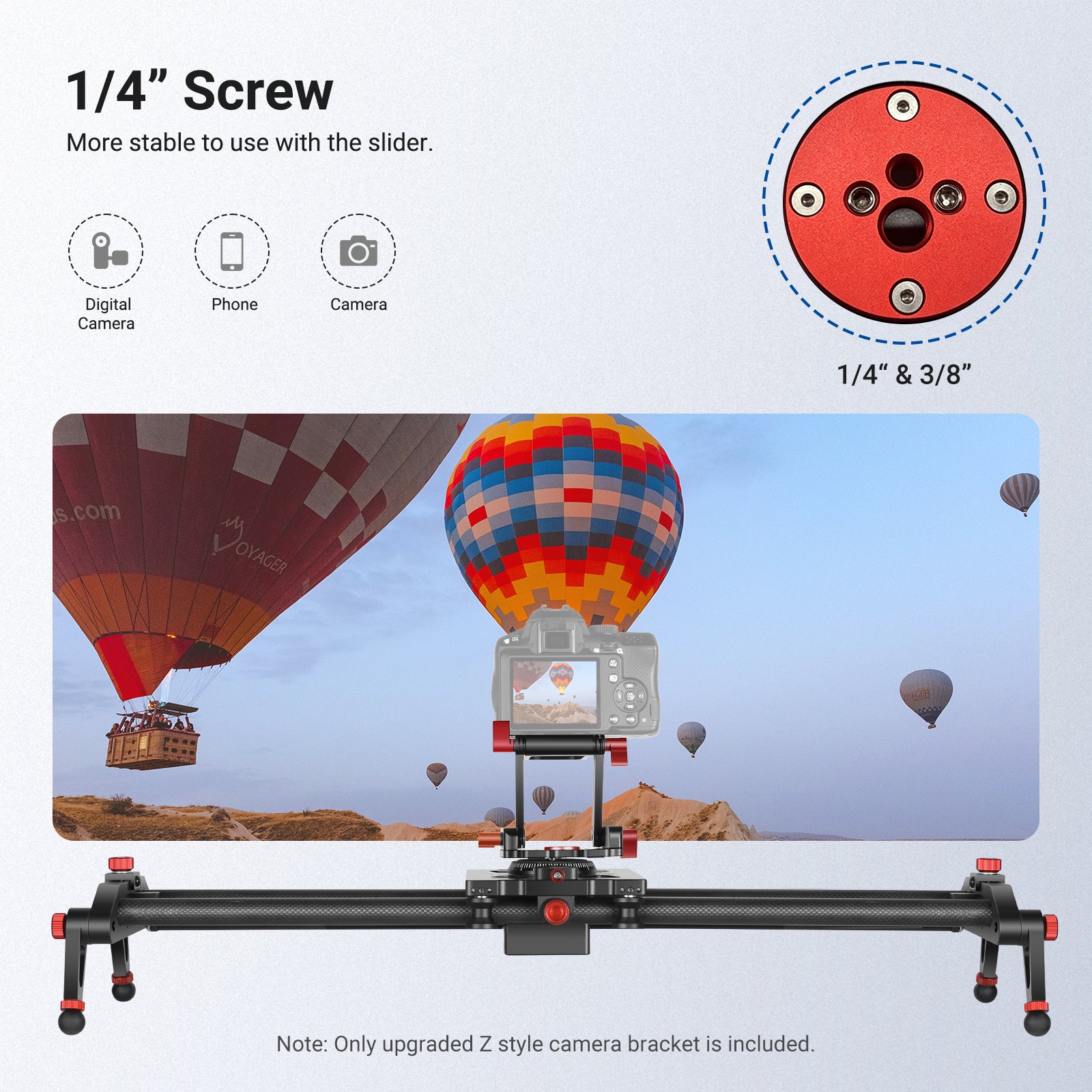 NEEWER Upgraded Z-Flex Tilt Tripod Head - NEEWER