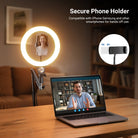 NEEWER N44 Ring Light with Flexible Stand Kit is ideal for video conferencing.
