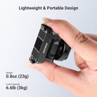 Hold the NEEWER AC072 Magnetic Quick Release Mount with two fingers