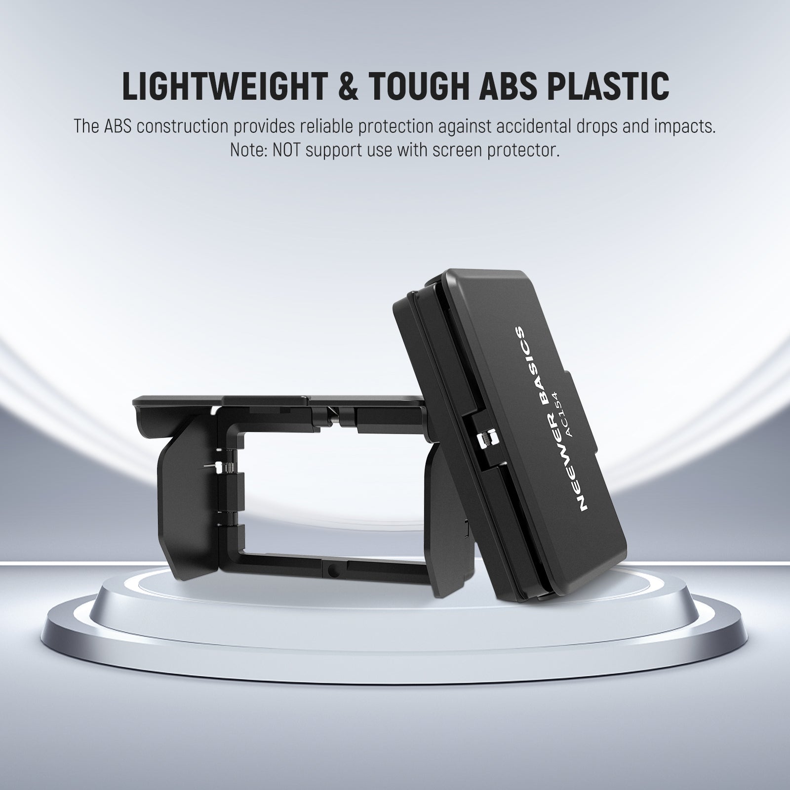 Weighing just 0.53oz, it's barely noticeable on your camera.