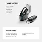 Package Contents of the NEEWER EB01 OWS Wireless Monitoring Earphones Kit