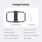 Package Contents of the NEEWER PA039 Universal Phone Cage Rig