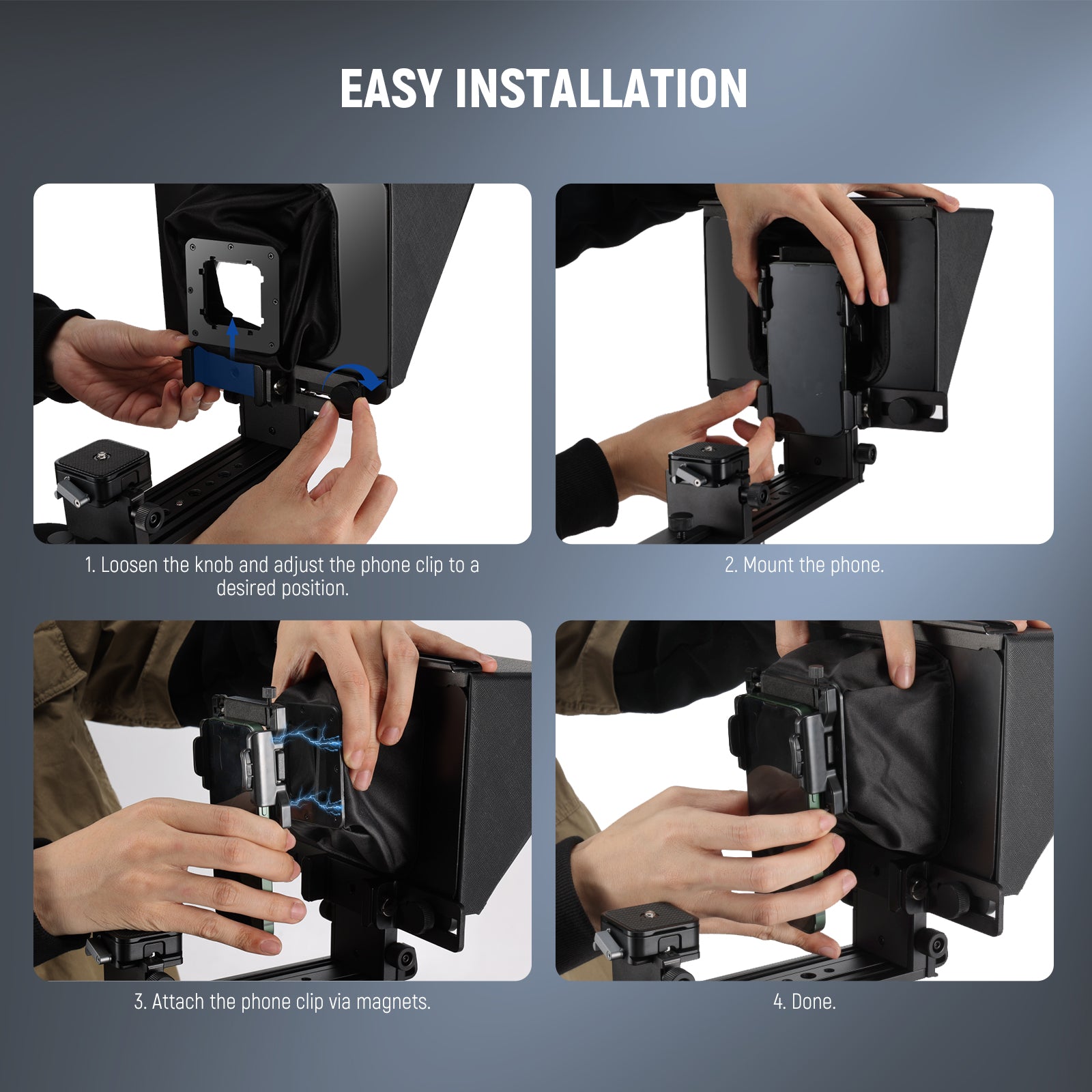 Phone/Camera Teleprompter | Mobile Teleprompter - NEEWER