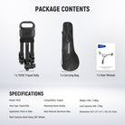 Package Contents of the NEEWER TS012 Heavy Duty Camera Dolly
