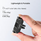 NEEWER AC071 Magnetic Quick Release Mount is portable.
