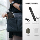 Package Contents of the NEEWER GC10B Bi Color Inflatable Handheld LED Fill Light