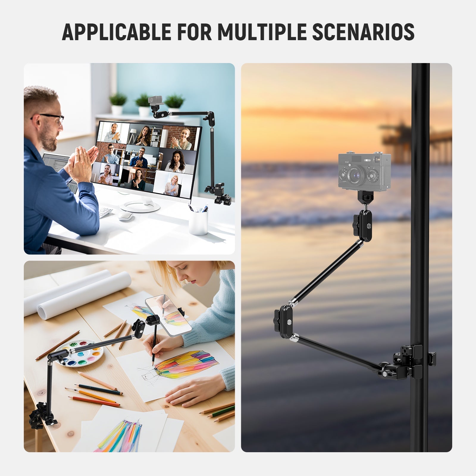 Scenarios for NEEWER UA056 Articulating Magic Arm