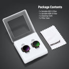 Package Contents of the NEEWER Variable ND Filter Set For DJI Mini 3 Pro